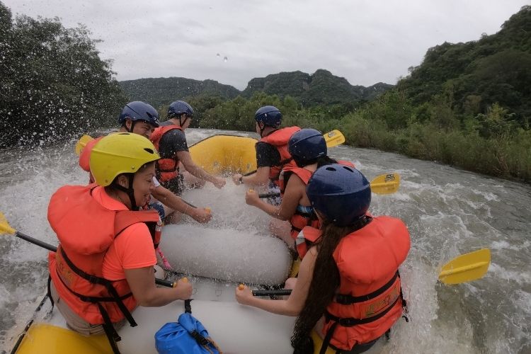 descenso en rio jalcomulco