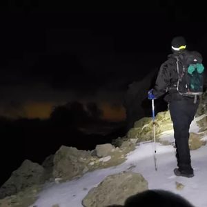 acampar en el iztaccihuatl cumbre