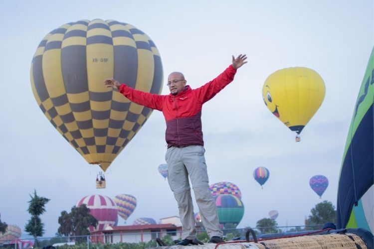 globos aerostaticos teotihuacan