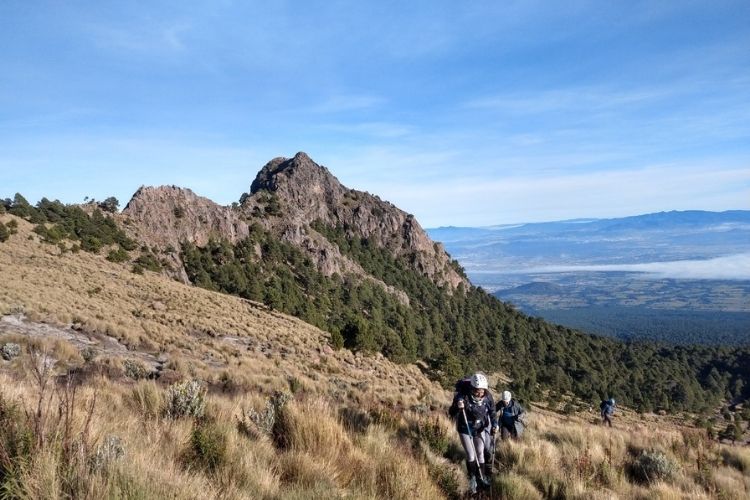 hiking tour in malinche volcano