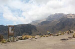 zona para acampar parque izta El Mirador