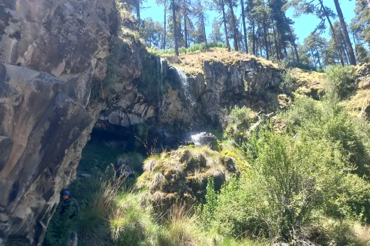 segunda cascada del pico de orizaba