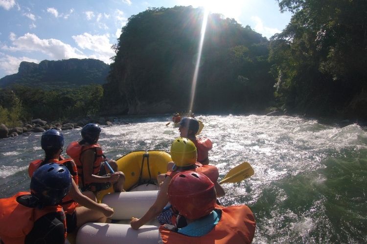 adventure rafting in mexico