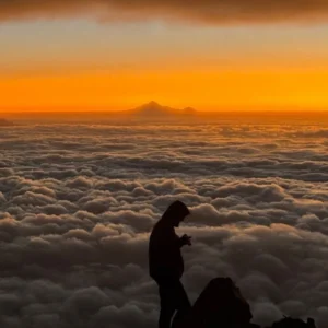Amanecer en el Iztaccihuat Cima