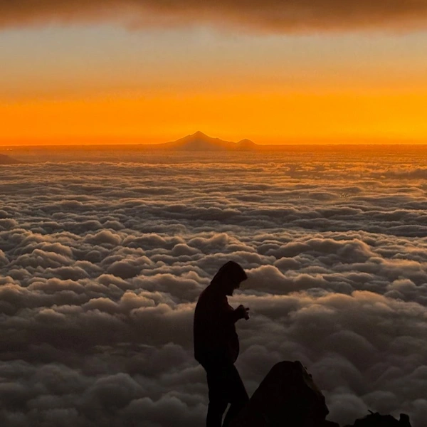 Amanecer en el Iztaccihuat Cima
