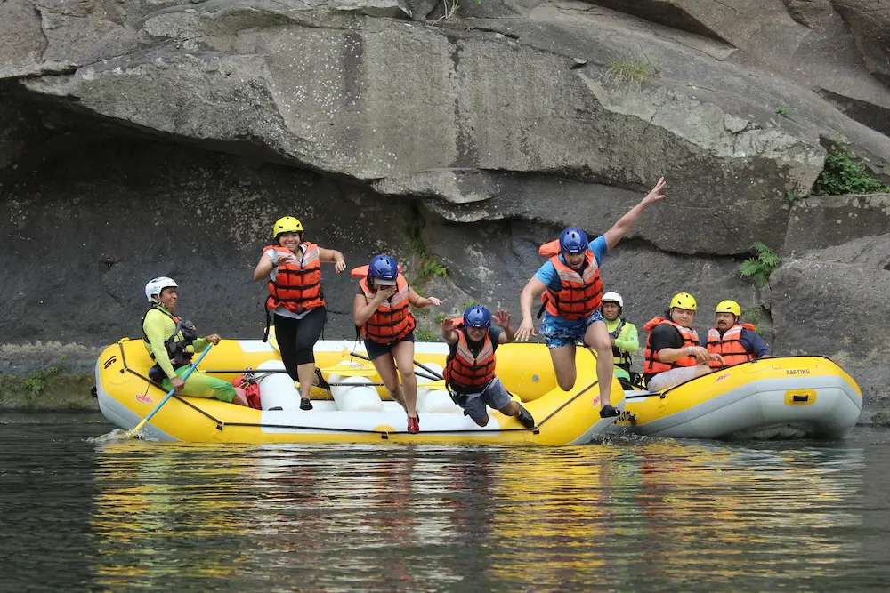 Rafting tour in Mexico